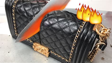 jefree staer chanel bag|Glowing 1000 DEGREE KNIFE VS. CHANEL BAG + MAKEUP.